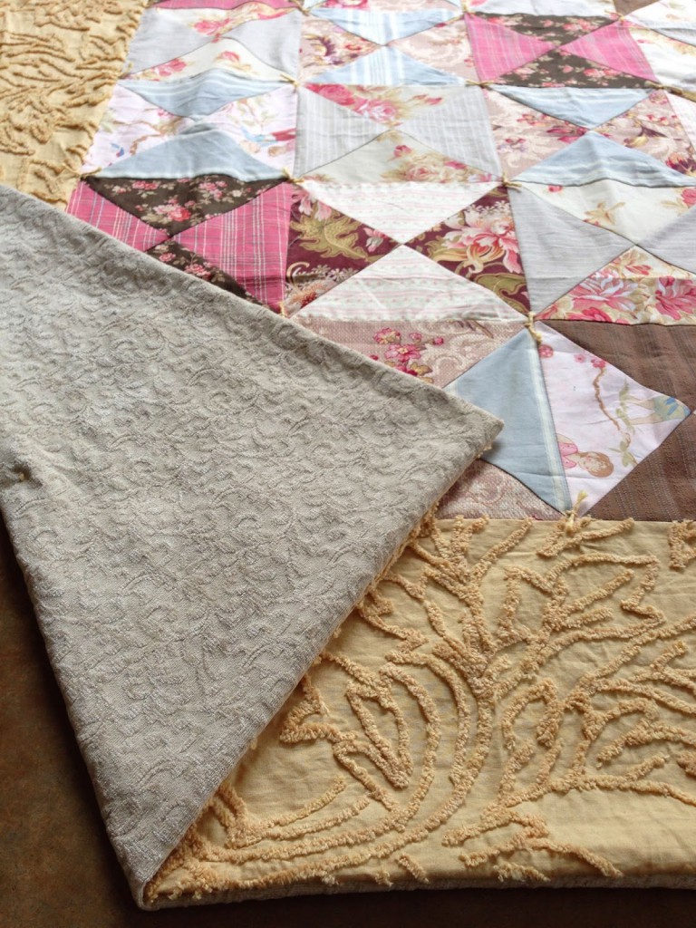 No-Batting Quilt  Quilting in the Rain